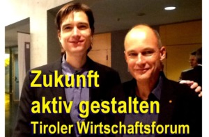 Weltumsegler Bertrand Piccard mit Andreas Giermaier