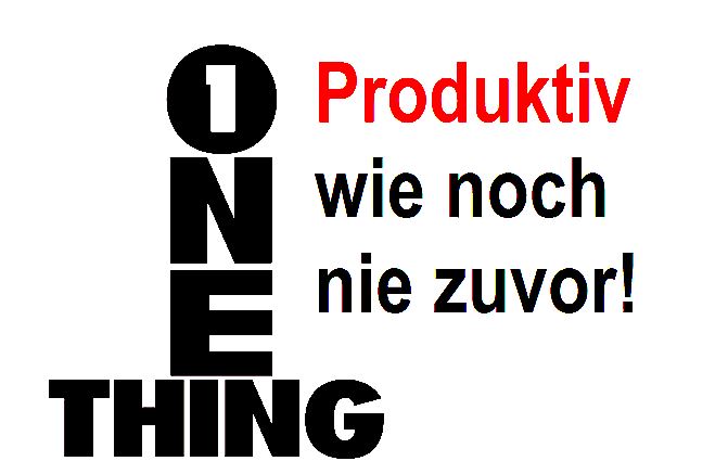 one thing